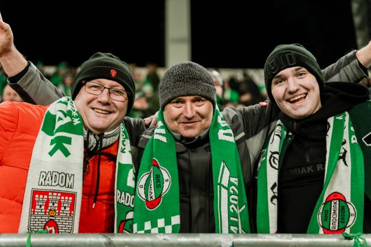 Kibice podczas meczu Radomiak Radom - Górnik Zabrze (zdjęcia)