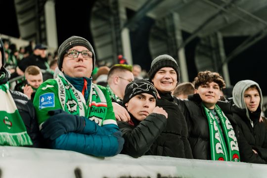 Kibice podczas meczu Radomiak Radom - Górnik Zabrze (zdjęcia)