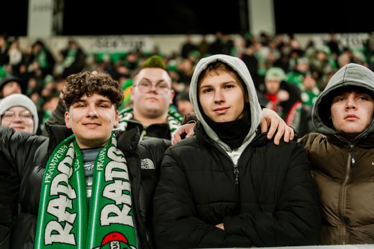 Kibice podczas meczu Radomiak Radom - Górnik Zabrze (zdjęcia)
