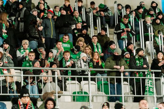 Kibice podczas meczu Radomiak Radom - Górnik Zabrze (zdjęcia)
