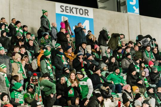 Kibice podczas meczu Radomiak Radom - Górnik Zabrze (zdjęcia)