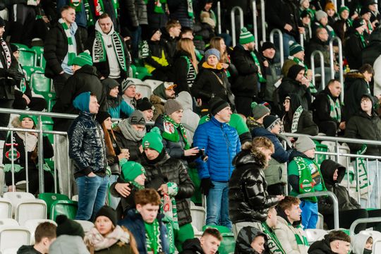 Kibice podczas meczu Radomiak Radom - Górnik Zabrze (zdjęcia)