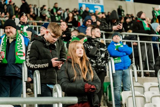 Kibice podczas meczu Radomiak Radom - Górnik Zabrze (zdjęcia)