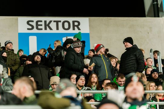 Kibice podczas meczu Radomiak Radom - Górnik Zabrze (zdjęcia)