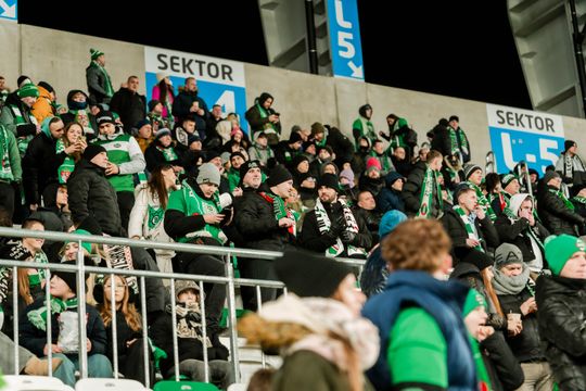 Kibice podczas meczu Radomiak Radom - Górnik Zabrze (zdjęcia)