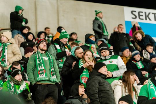 Kibice podczas meczu Radomiak Radom - Górnik Zabrze (zdjęcia)