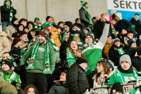 Kibice podczas meczu Radomiak Radom - Górnik Zabrze (zdjęcia)