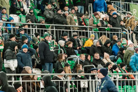 Kibice podczas meczu Radomiak Radom - Górnik Zabrze (zdjęcia)