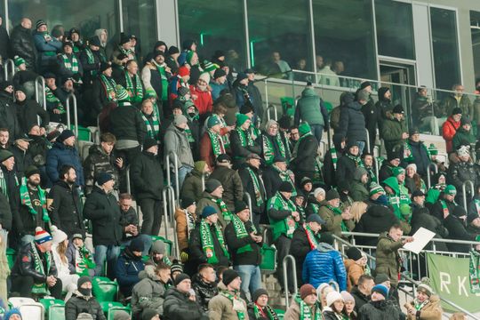 Kibice podczas meczu Radomiak Radom - Górnik Zabrze (zdjęcia)