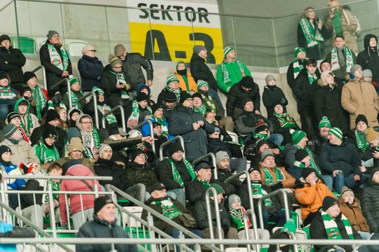 Kibice podczas meczu Radomiak Radom - Górnik Zabrze (zdjęcia)