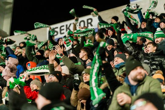 Kibice podczas meczu Radomiak Radom - Górnik Zabrze (zdjęcia)