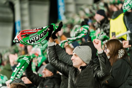 Kibice podczas meczu Radomiak Radom - Górnik Zabrze (zdjęcia)