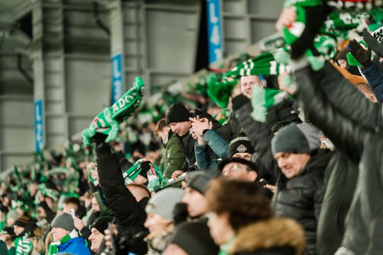 Kibice podczas meczu Radomiak Radom - Górnik Zabrze (zdjęcia)