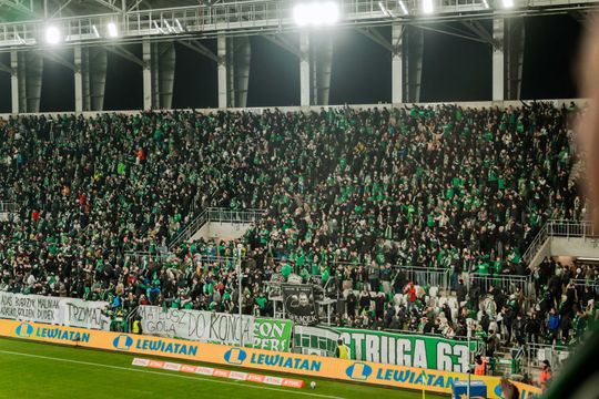 Kibice podczas meczu Radomiak Radom - Górnik Zabrze (zdjęcia)