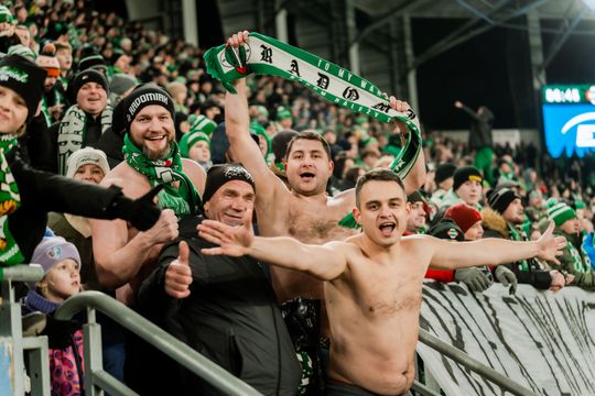 Kibice podczas meczu Radomiak Radom - Górnik Zabrze (zdjęcia)