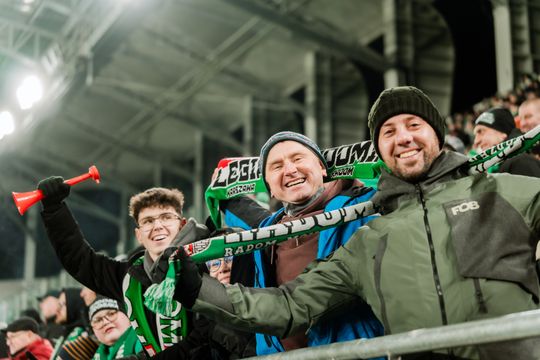 Kibice podczas meczu Radomiak Radom - Górnik Zabrze (zdjęcia)