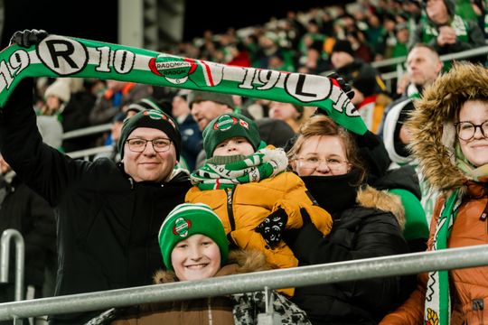 Kibice podczas meczu Radomiak Radom - Górnik Zabrze (zdjęcia)