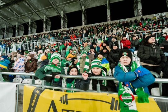Kibice podczas meczu Radomiak Radom - Górnik Zabrze (zdjęcia)
