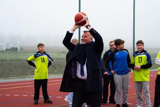 Nowe boisko w Białobrzegach w gminie Chotcza (zdjęcia)