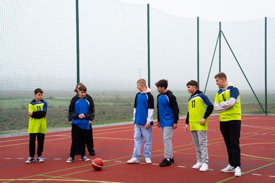 Nowe boisko w Białobrzegach w gminie Chotcza (zdjęcia)
