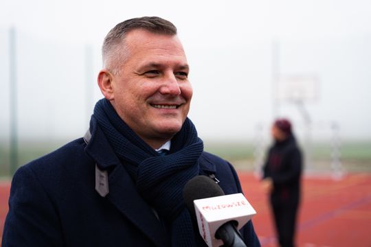 Nowe boisko w Białobrzegach w gminie Chotcza (zdjęcia)