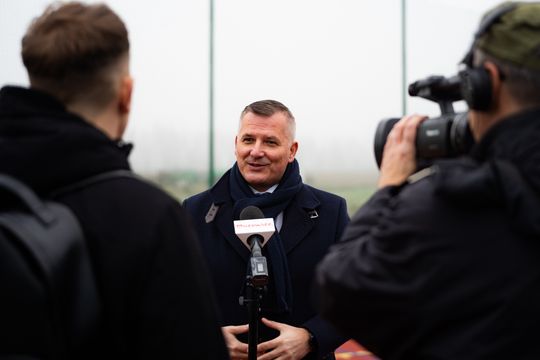 Nowe boisko w Białobrzegach w gminie Chotcza (zdjęcia)