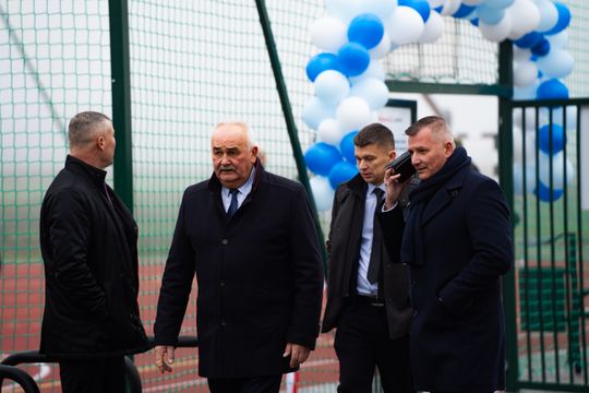 Nowe boisko w Białobrzegach w gminie Chotcza (zdjęcia)