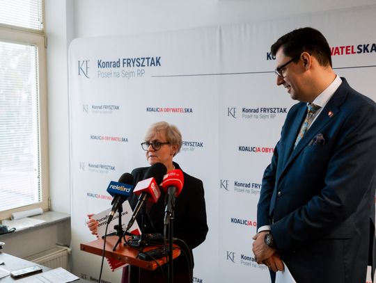 Pieniądze dla Radomia i Ziemi Radomskiej - konferencja KO (zdjęcia)