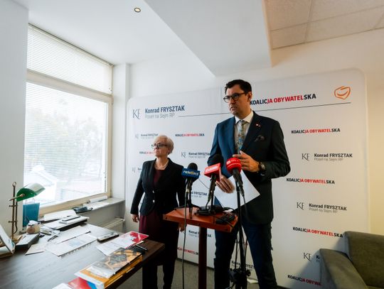 Pieniądze dla Radomia i Ziemi Radomskiej - konferencja KO (zdjęcia)