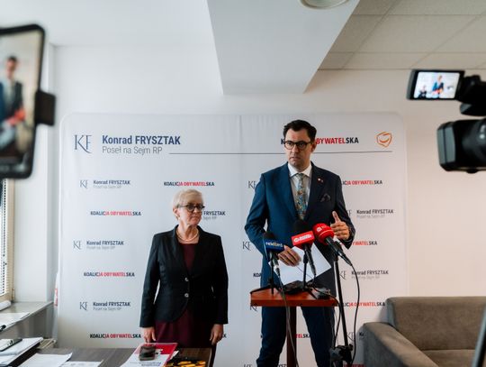 Pieniądze dla Radomia i Ziemi Radomskiej - konferencja KO (zdjęcia)