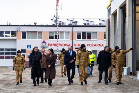 Konferencja prasowa z udziałem ministra Marcina Kierwińskiego (zdjęcia)