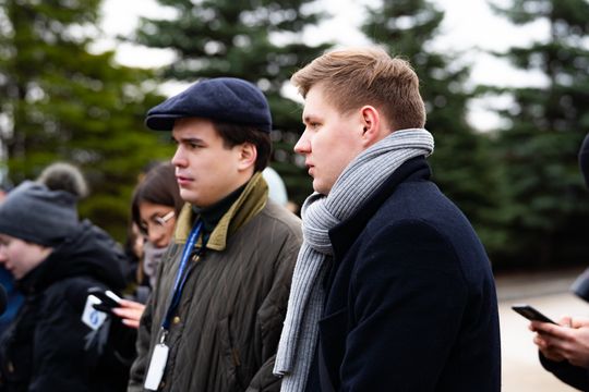 Konferencja prasowa z udziałem ministra Marcina Kierwińskiego (zdjęcia)