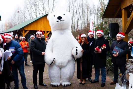 Charytatywny bieg mikołajkowy w Hucie (zdjęcia)