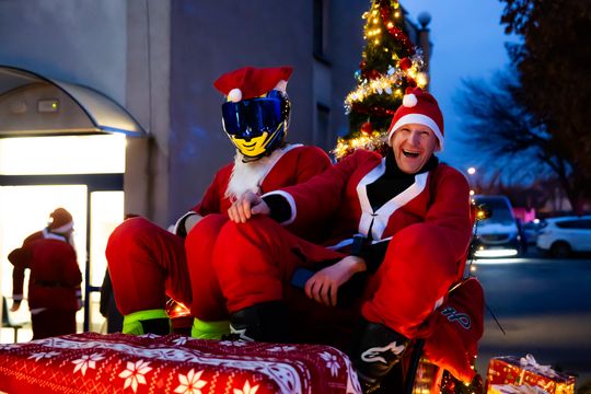 Mikołajkowy Rajd Uśmiechu (zdjęcia)