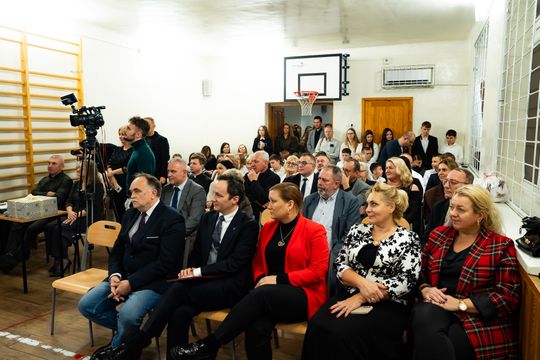 Uroczystość po rozbudowie budynku Zespołu Szkolno - Przedszkolnego w Jastrzębi (zdjęcia)