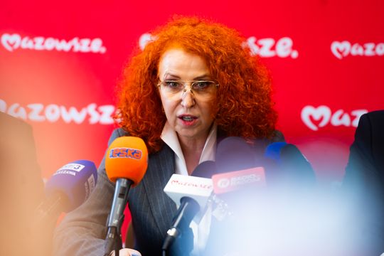 Konferencja prasowa dot. aktualnej sytuacji w Szkole Leśnej w Garbatce-Letnisko (zdjęcia)