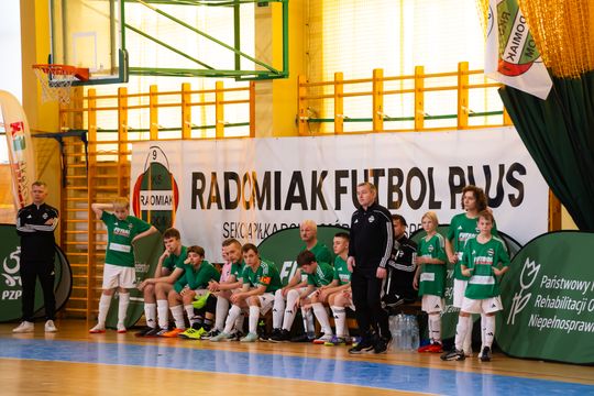 Ekstraklasa Futsalu Bez Barier. Radomiak Futbol Plus - Dogadanka Kielce (zdjęcia)