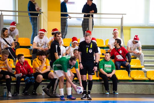 Ekstraklasa Futsalu Bez Barier. Radomiak Futbol Plus - Dogadanka Kielce (zdjęcia)