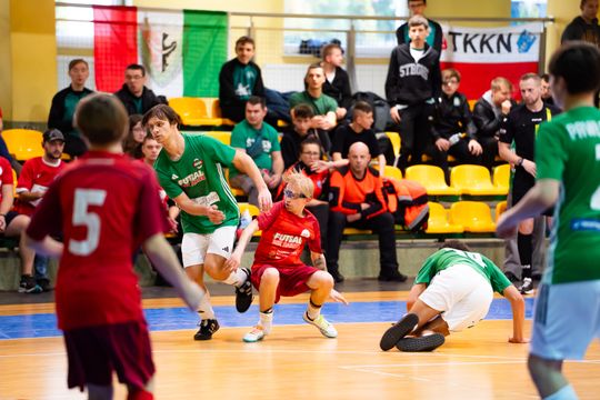 Ekstraklasa Futsalu Bez Barier. Radomiak Futbol Plus - Dogadanka Kielce (zdjęcia)