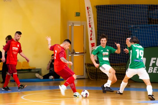 Ekstraklasa Futsalu Bez Barier. Radomiak Futbol Plus - Dogadanka Kielce (zdjęcia)