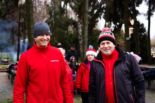 Bieg morsa oraz morsowanie nad zalewem Borki (zdjęcia) Bieg morsa oraz morsowanie nad zalewem Borki (zdjęcia)