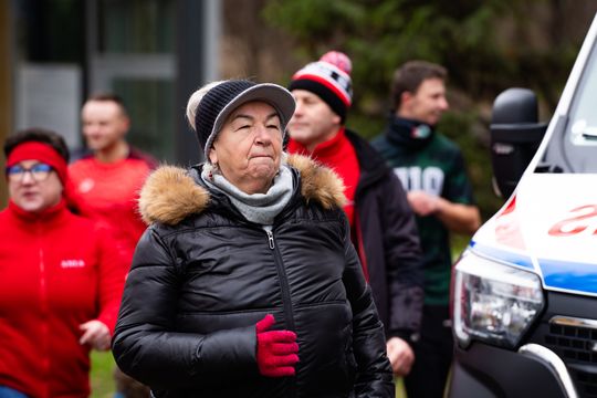 Bieg morsa oraz morsowanie nad zalewem Borki (zdjęcia) Bieg morsa oraz morsowanie nad zalewem Borki (zdjęcia)