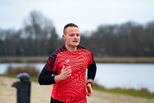 Bieg morsa oraz morsowanie nad zalewem Borki (zdjęcia)