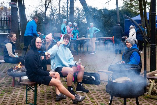 Bieg morsa oraz morsowanie nad zalewem Borki (zdjęcia) Bieg morsa oraz morsowanie nad zalewem Borki (zdjęcia)