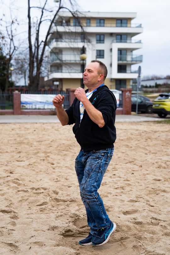 Bieg morsa oraz morsowanie nad zalewem Borki (zdjęcia) Bieg morsa oraz morsowanie nad zalewem Borki (zdjęcia)