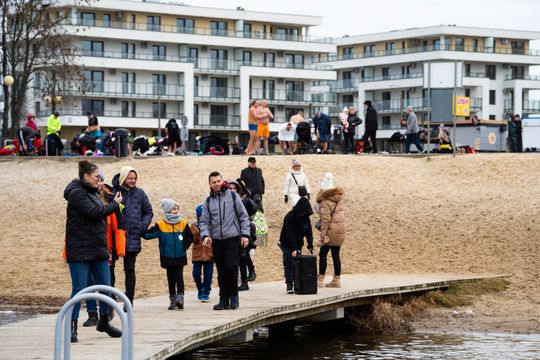 Bieg morsa oraz morsowanie nad zalewem Borki (zdjęcia) Bieg morsa oraz morsowanie nad zalewem Borki (zdjęcia)