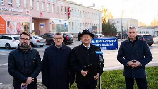Konferencja prasowa PiS dot. Radomskiego Szpitala Specjalistycznego (zdjęcia)