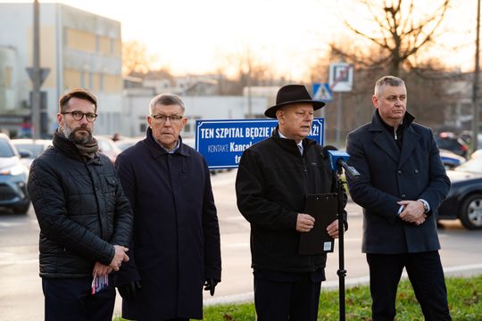 Konferencja prasowa PiS dot. Radomskiego Szpitala Specjalistycznego (zdjęcia)