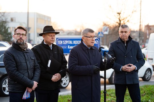 Konferencja prasowa PiS dot. Radomskiego Szpitala Specjalistycznego (zdjęcia)