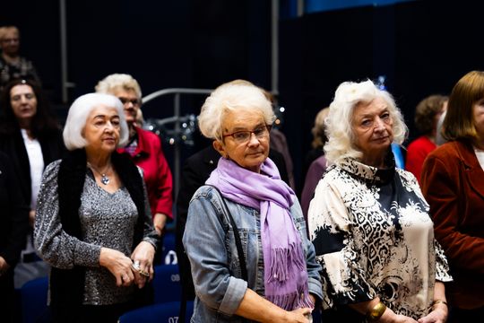 Spotkanie opłatkowe stowarzyszenia Radomski Uniwersytet Trzeciego Wieku (zdjęcia)